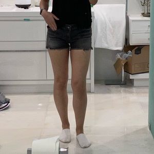 Cute grey cutoff shorts
